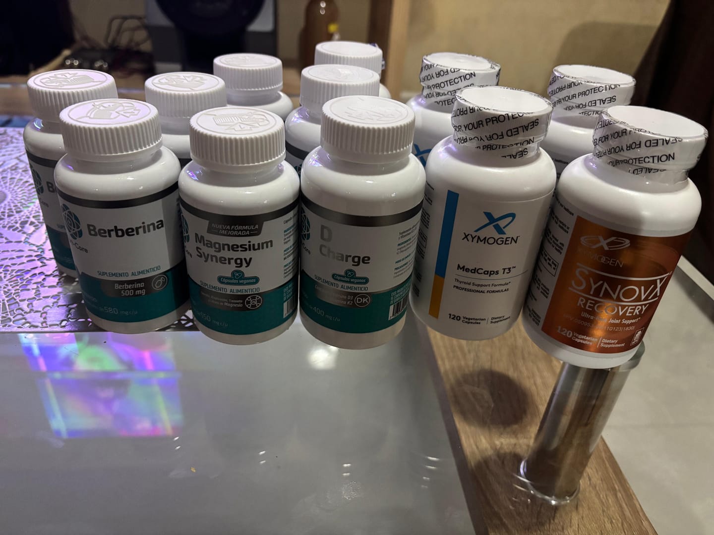 Customer photo review of MAGNESIUM SYNERGY FORT CORE 550 MG BOTELLA 60 CAp
