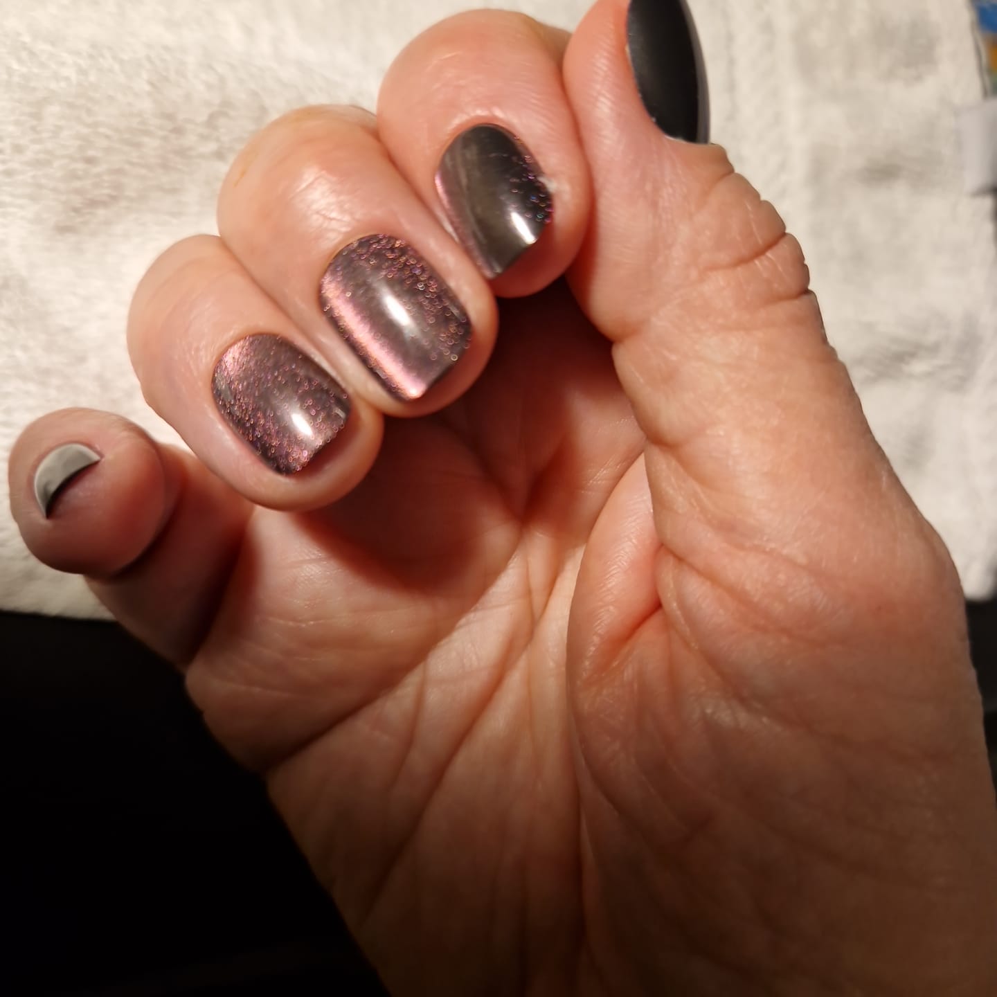Customer photo review of Royal Orchid XS - Squoval