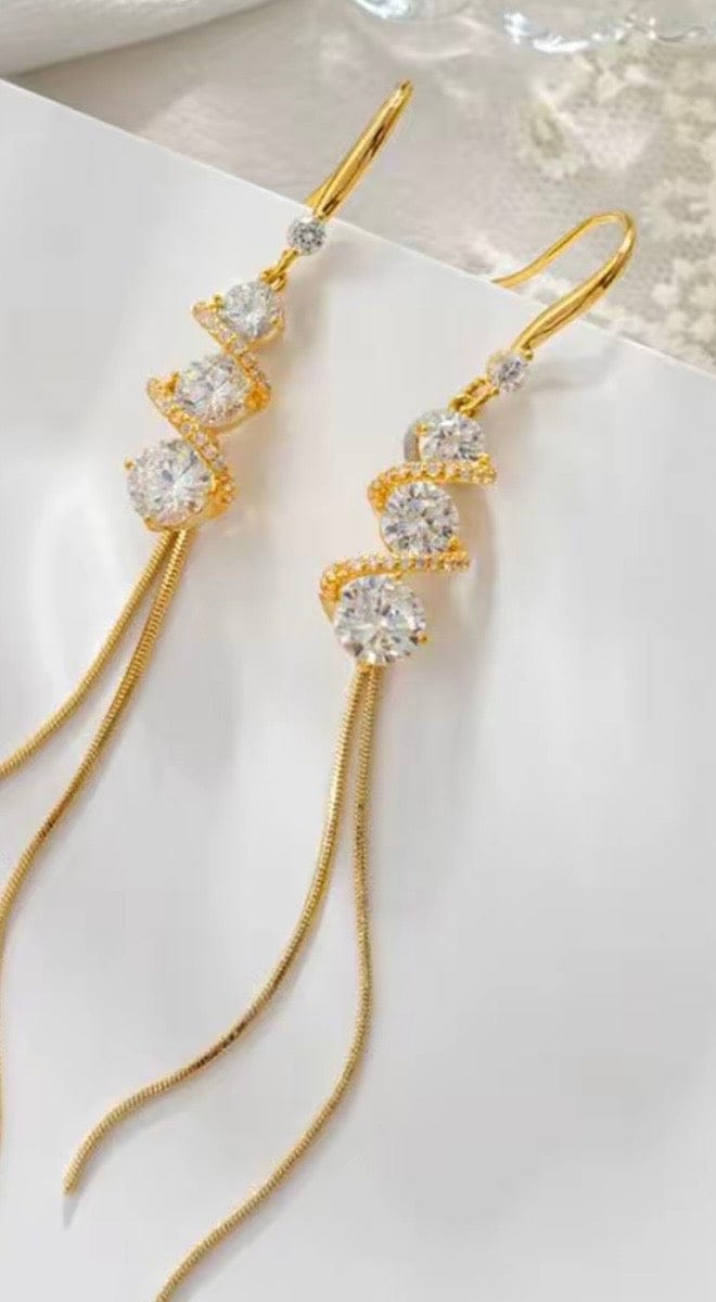 Customer photo review of Odilia Earrings