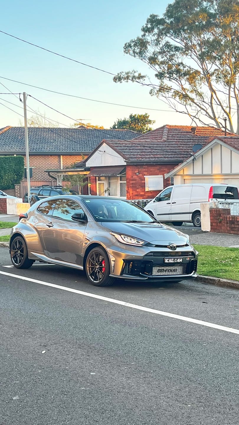 Customer photo review of Toyota GR Yaris FL 2024 - OEM Plinth Delete Kit (FRONT)