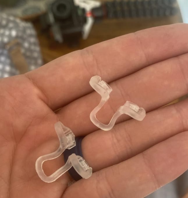 Customer photo review of FLO Nasal Dilator (3 Pack)