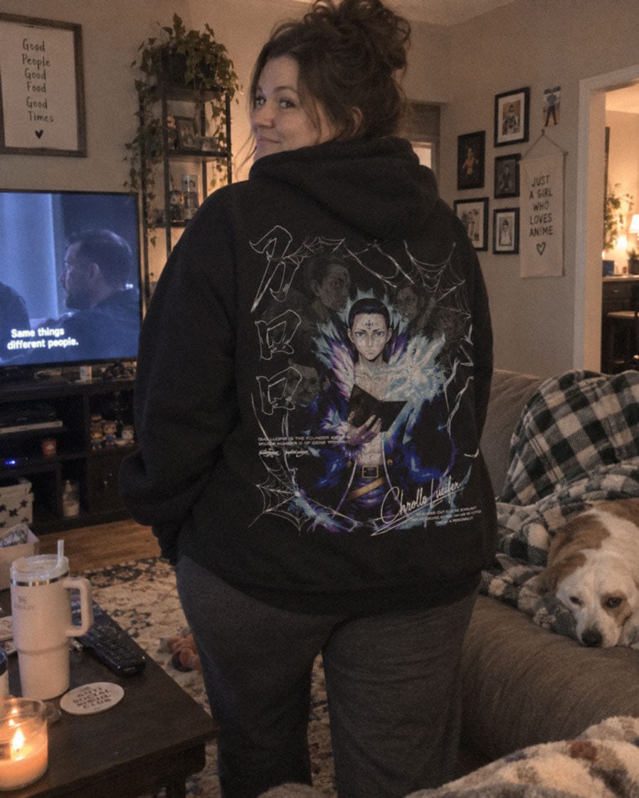 Customer photo review of HxH | Chrollo Lucilfer Hoodie