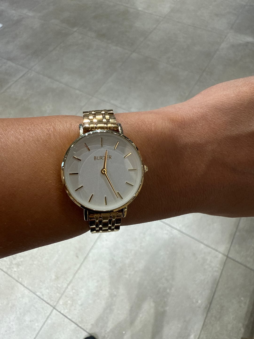 Customer photo review of Olivia Gold Brown