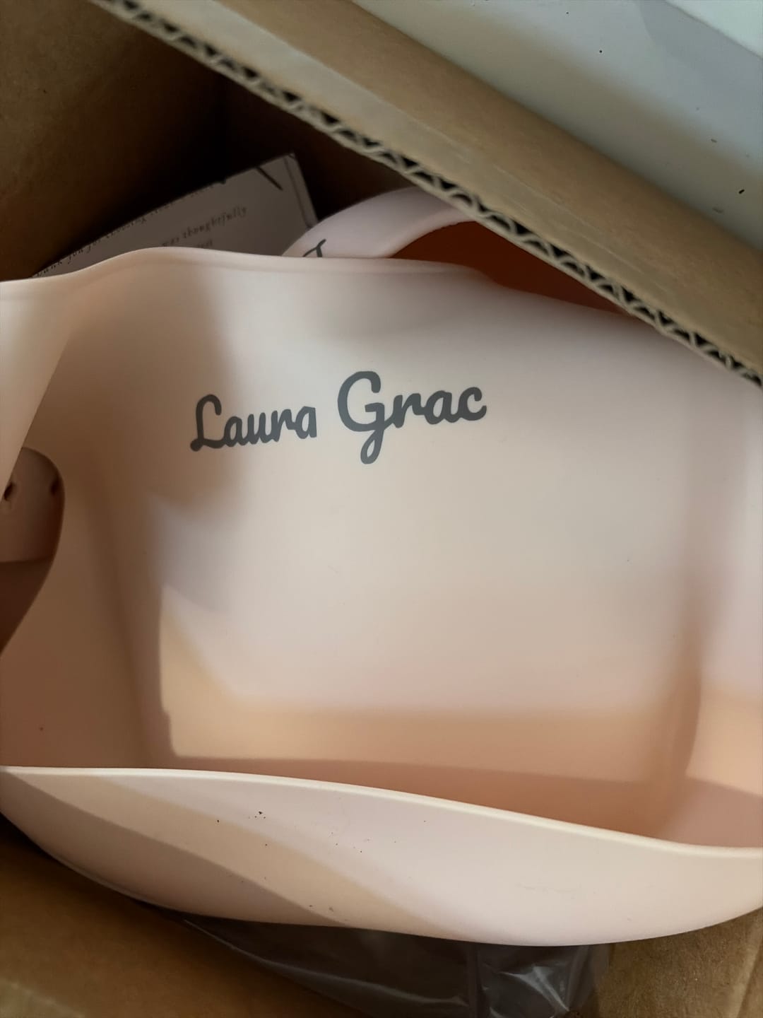 Customer photo review of Noah + Nori™ Personalized Baby Feeding Set