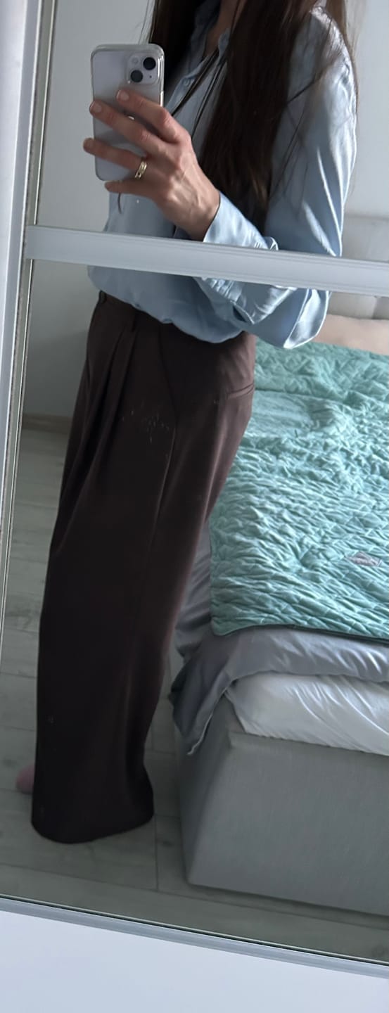 Customer photo review of Spodnie dla wysokich kobiet Lagos Brown