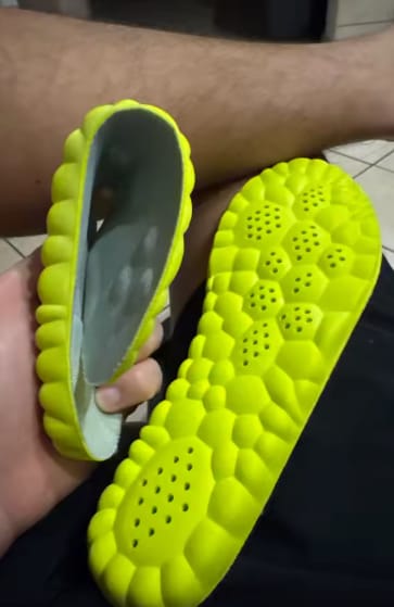 Customer photo review of Plarex™ - Massage insoles