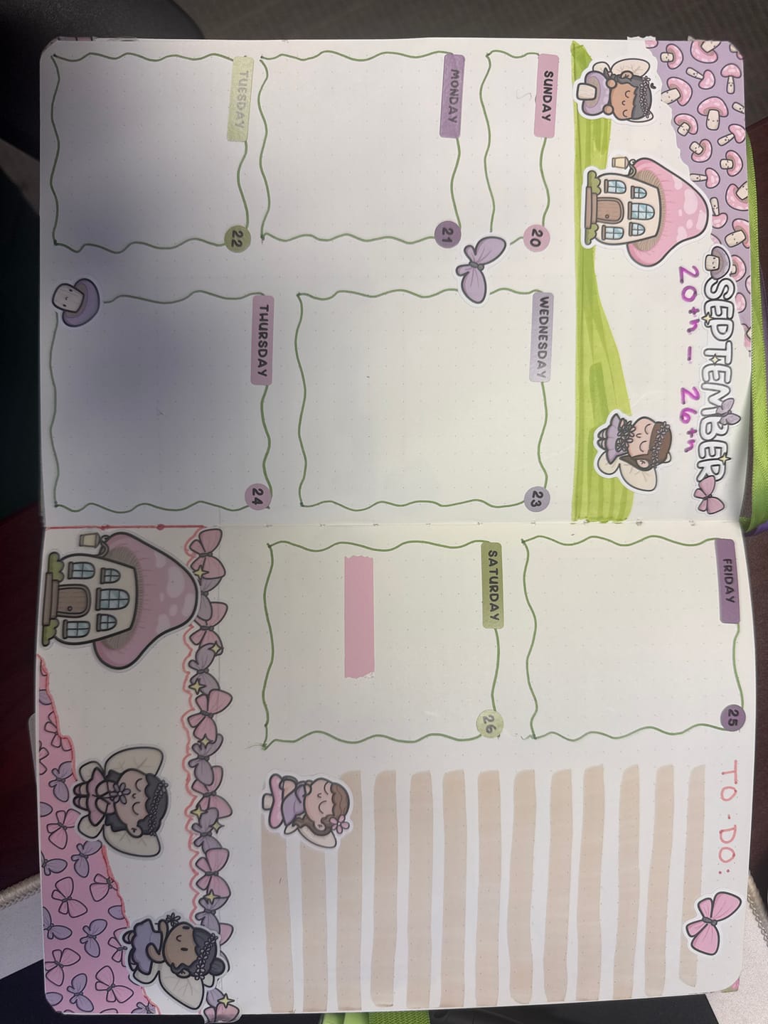 Customer photo review of Fairy Garden Junk Journaling Kit