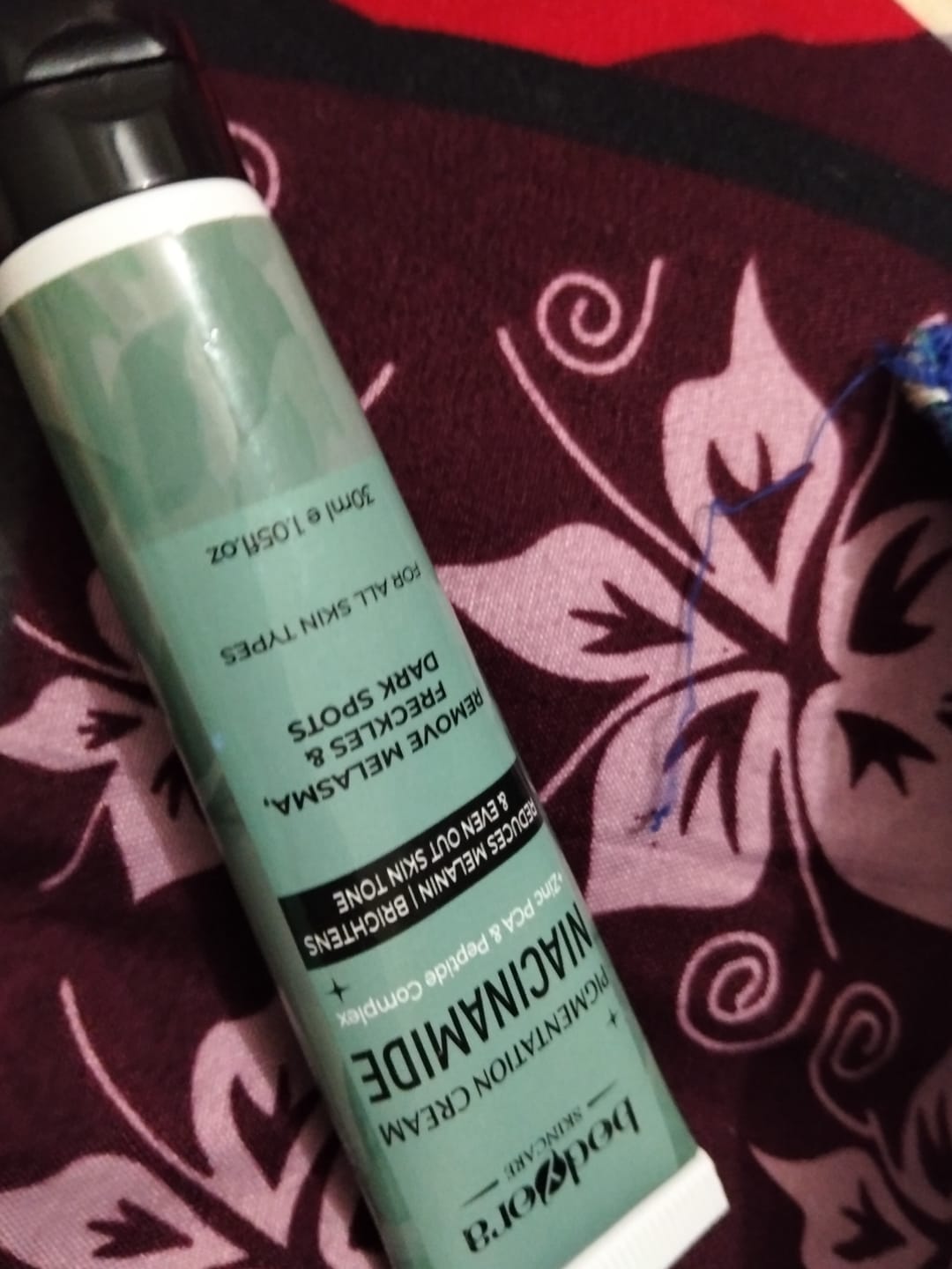 Customer photo review of Niacinamide Glow Bundle