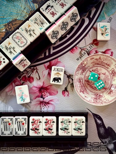 Customer photo review of Imperial Lotus Alabaster White Tiles & Imperial Lotus Mat Bundle