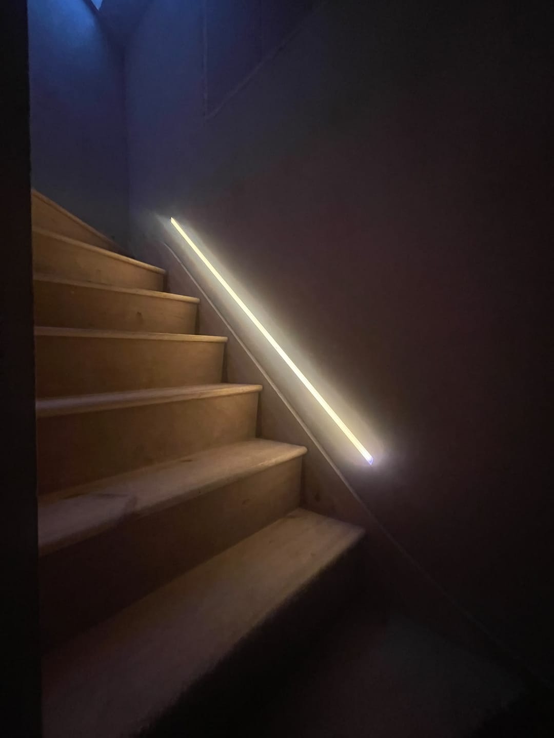 Customer photo review of 2 Metres Trimless 20MM Wide Plaster-In Aluminum LED Profile Channel with Opal Diffuser for LED Strip Lighting