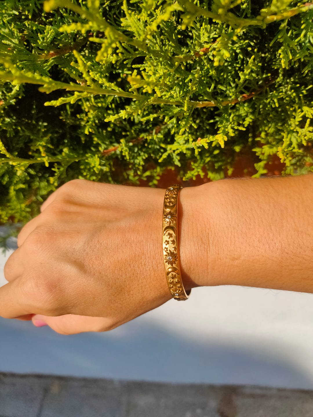 Customer photo review of Brazalete Firmamento