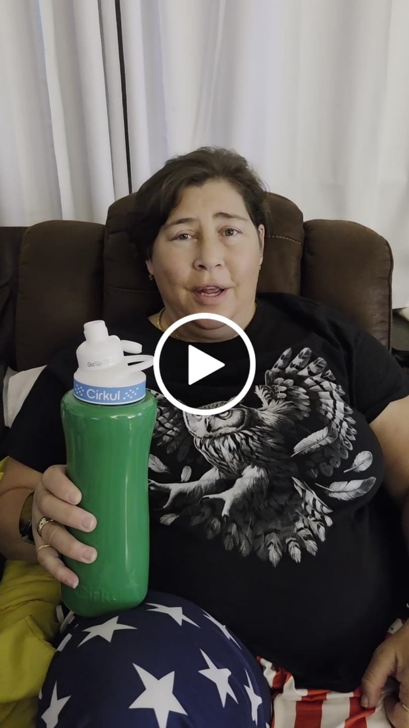 Customer video review of 32oz. Stainless Steel Bottle