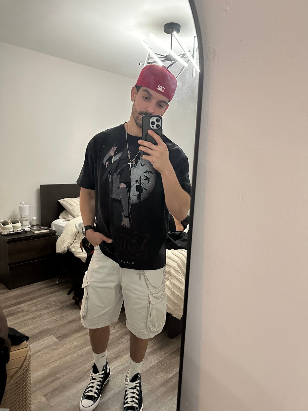 Customer photo review of 4318 - Naruto Distressed Tees