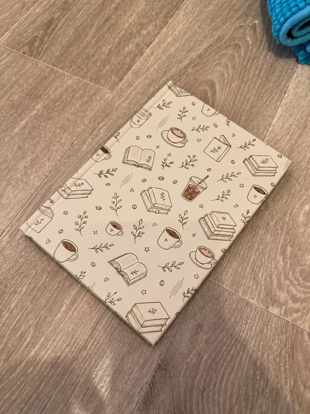 Customer photo review of My time, my coffee & my notes Hardcover Journal