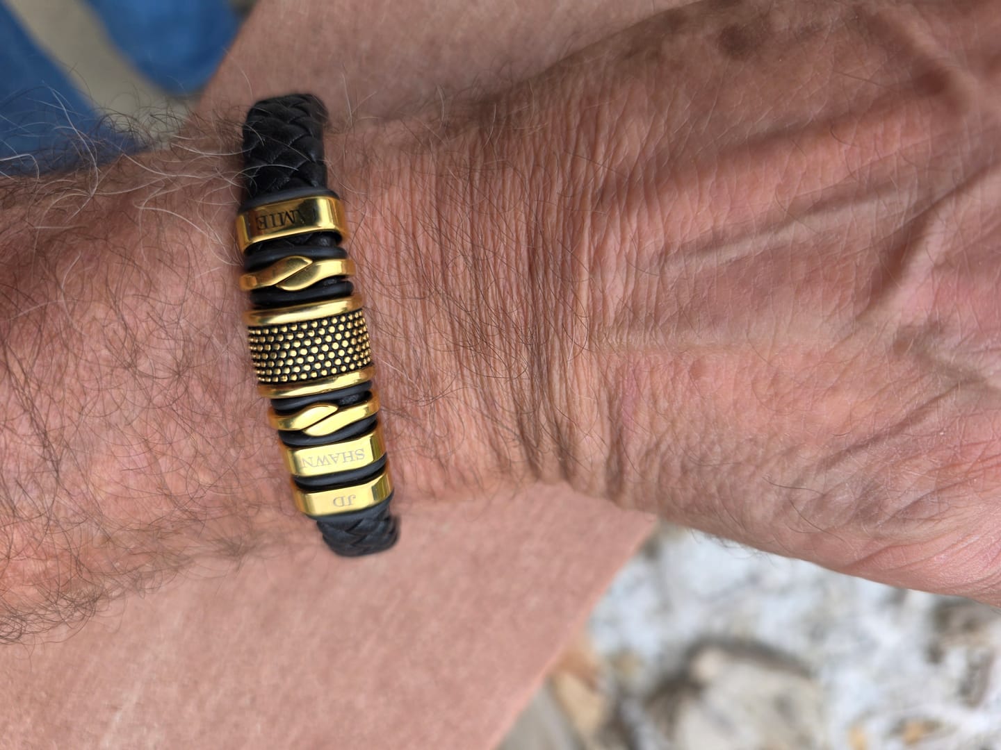Customer photo review of Bracelet: Guardian