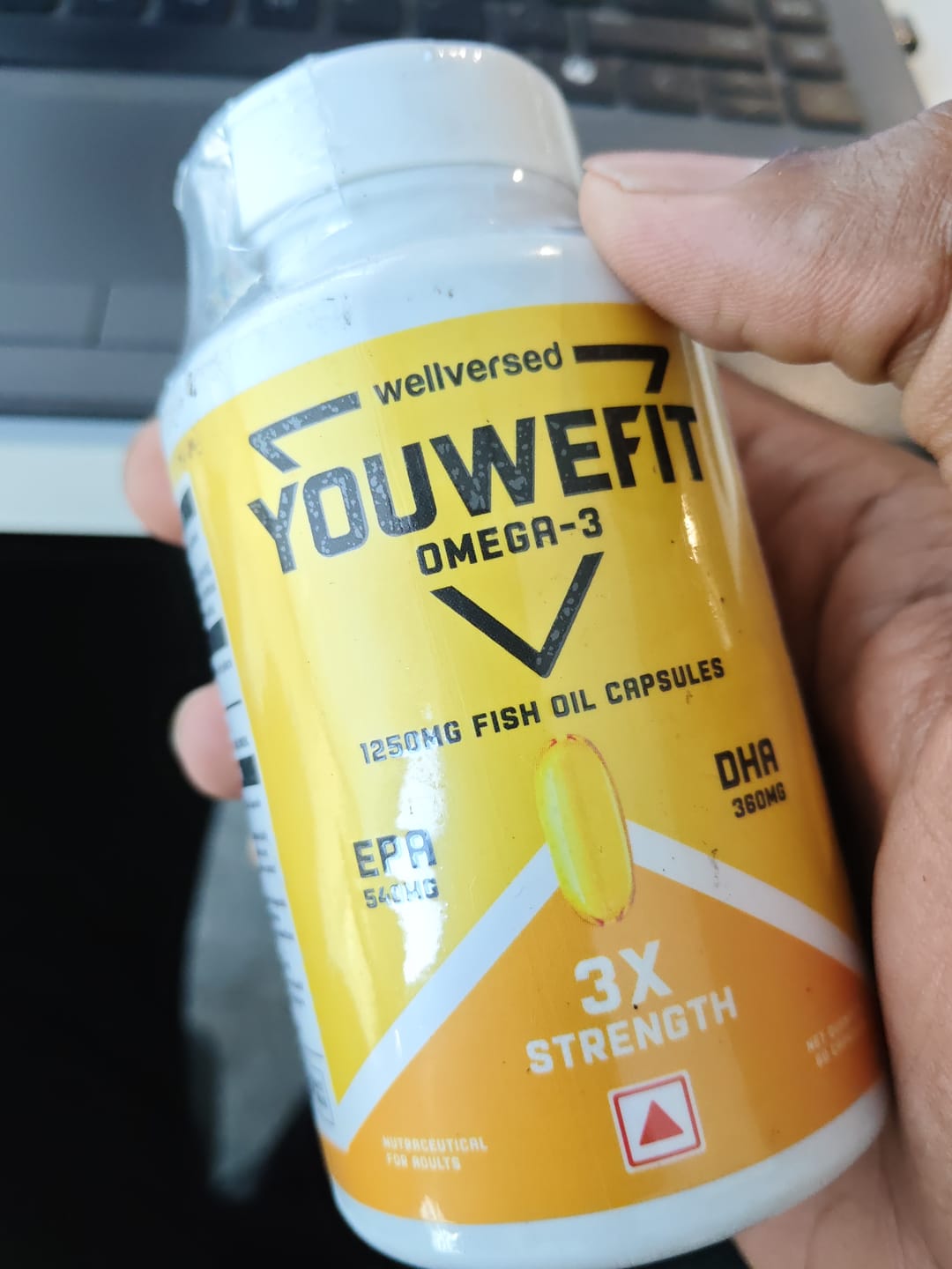 Customer photo review of YouWeFit Omega-3 Fish Oil (90 Capsules), 1250mg