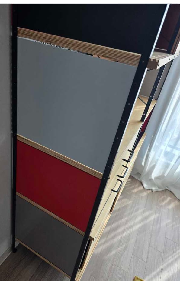 Customer photo review of Eames Storage Unit ESU, Bookcase