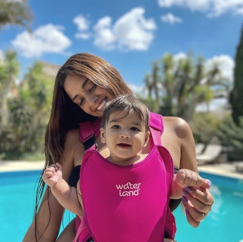 Customer photo review of WaterLand Baby Carrier