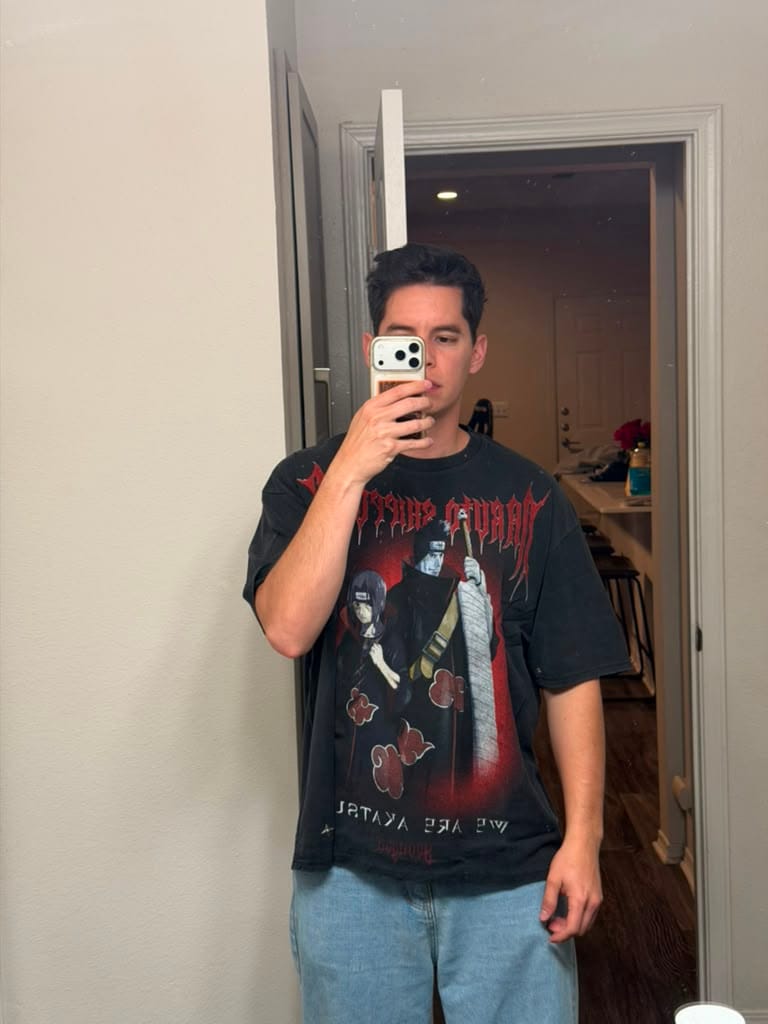 Customer photo review of 4319 - Naruto Artwork Tees
