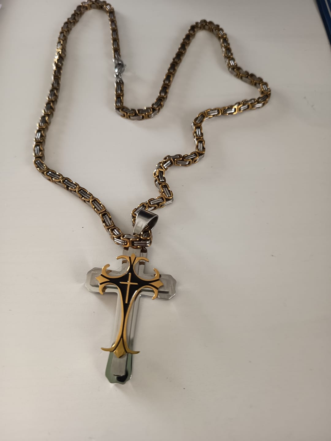 Customer photo review of Collier Croisé de l'Espoir