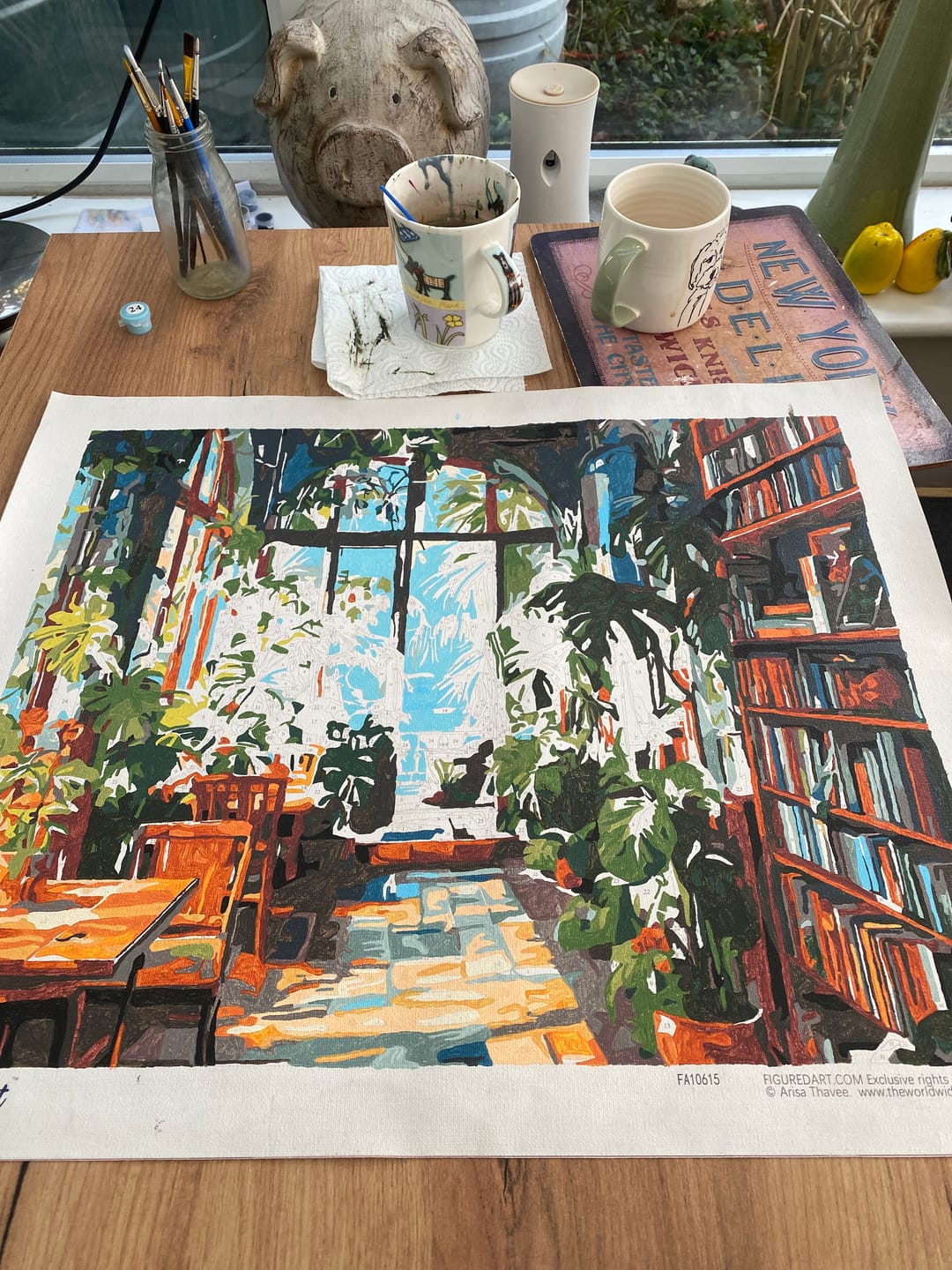 Customer photo review of Bibliothèque de la serre
