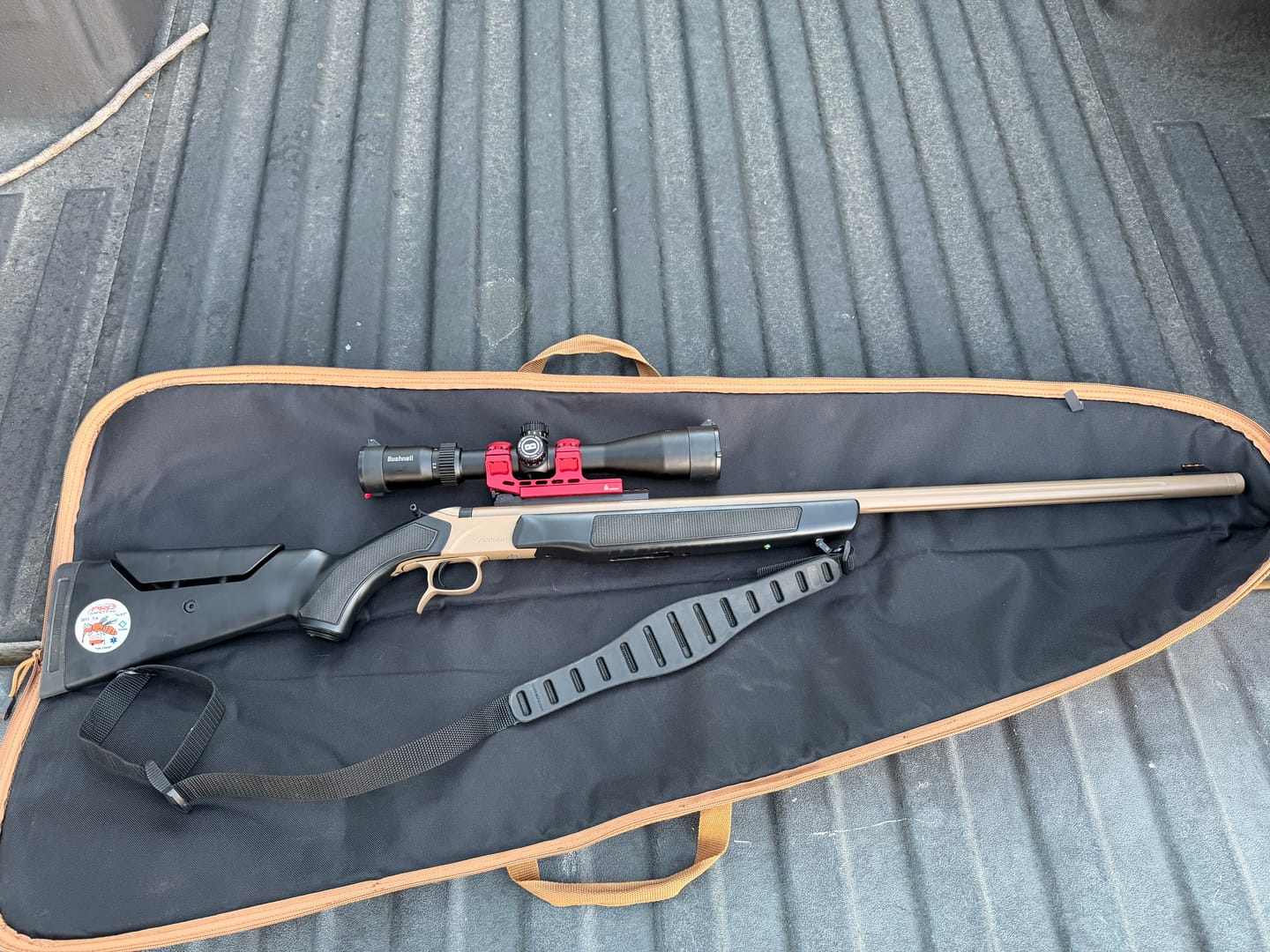Customer photo review of Bushnell Engage Riflescope with Deploy MOA Reticle & EXO Barrier Protection