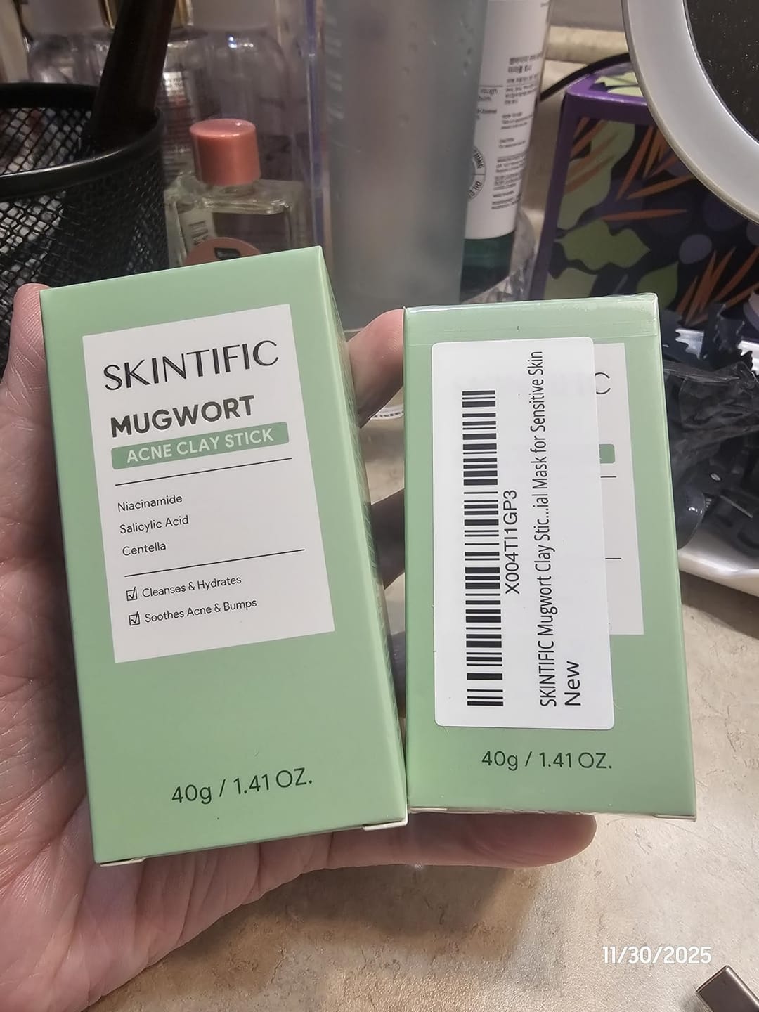 Customer photo review of Reduce tus brotes y puntos negros en solo 14 días