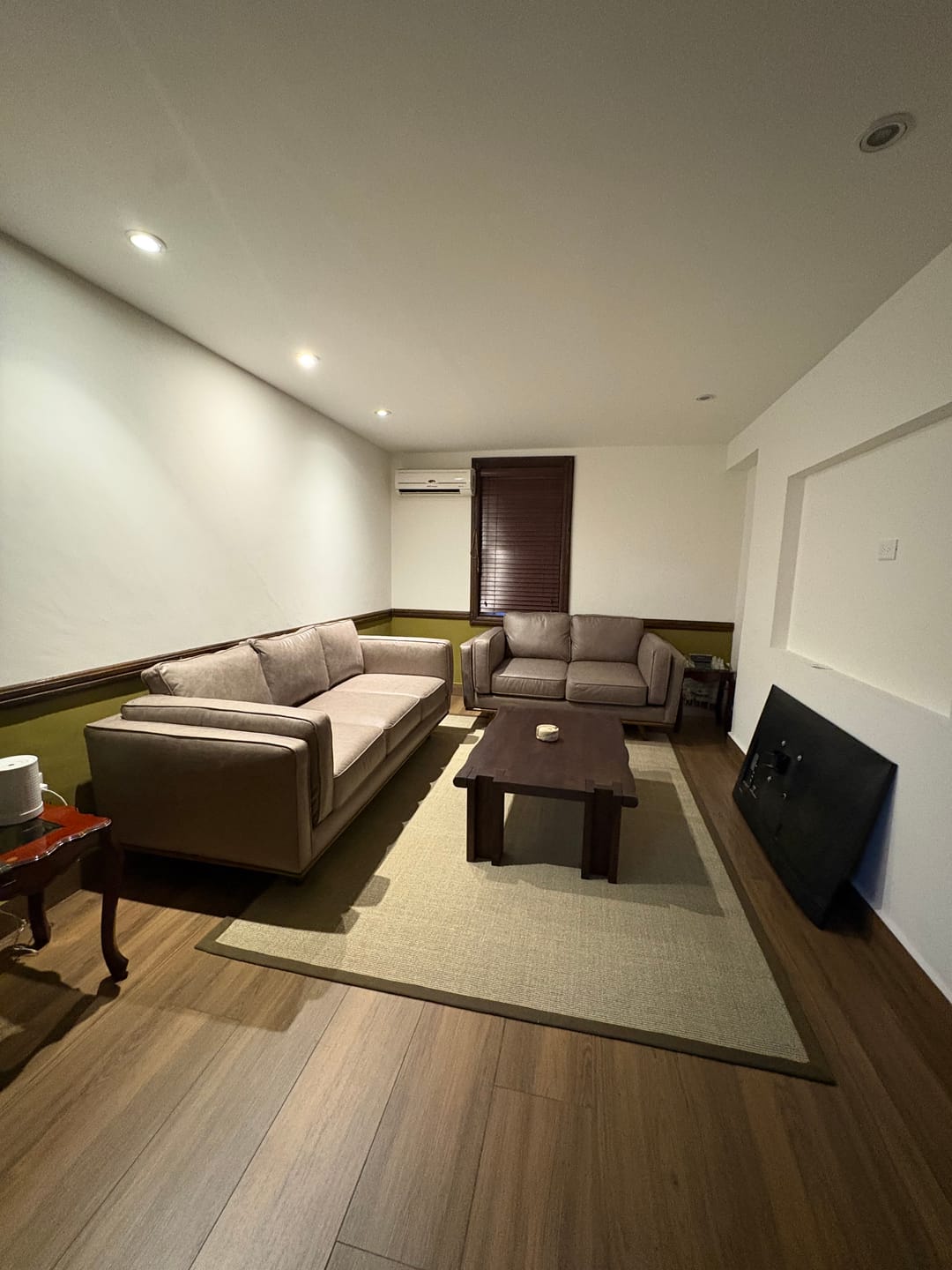 Customer photo review of Tapete Sisal Border Dovemix / Brown
