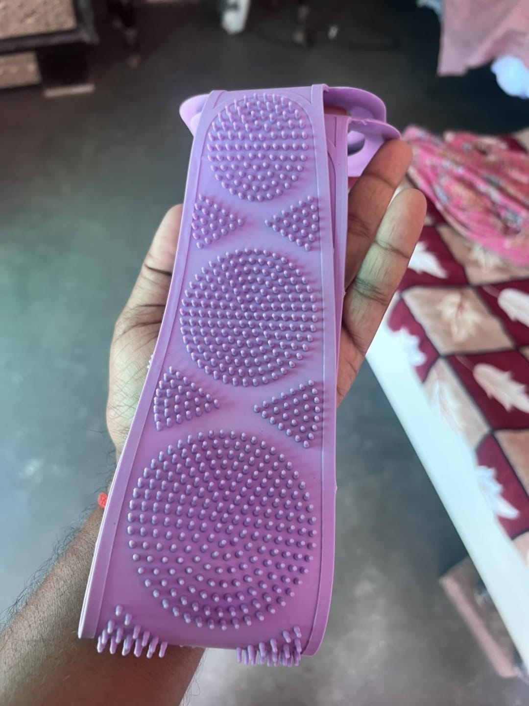 Customer photo review of SilkBrush | Silikon Körperbürste