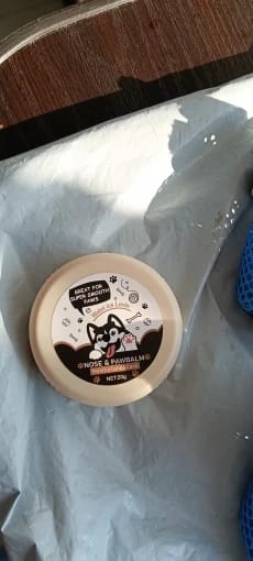 Customer photo review of Nose & Paw Repair Balm