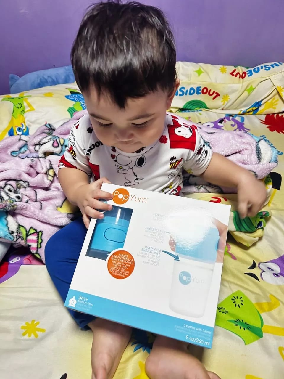 Customer photo review of PopYum Baby Bottle - 3pcs 9oz Bottle