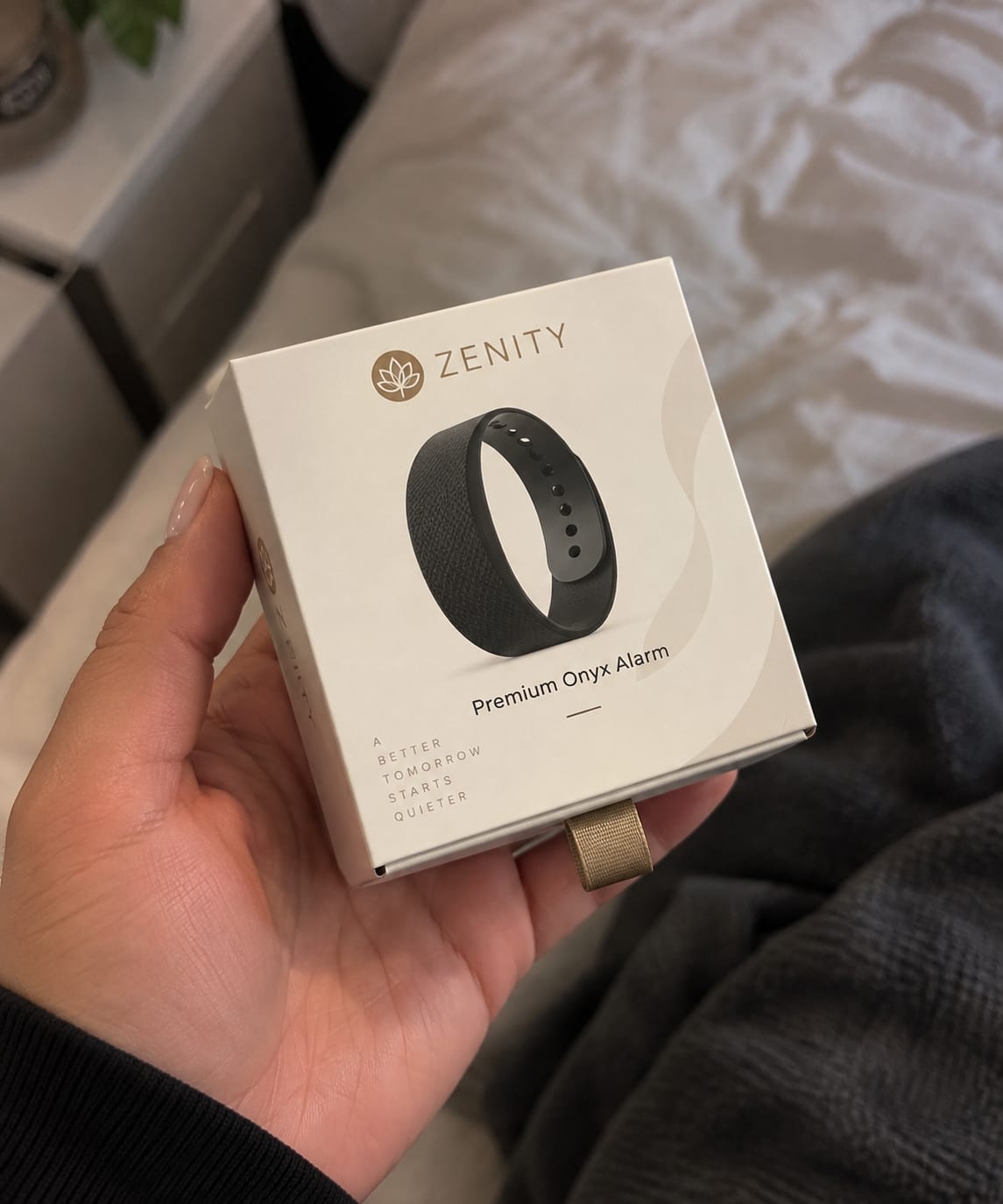 Customer photo review of Zenity Trilwekker – Word wakker zonder je partner wakker te maken.