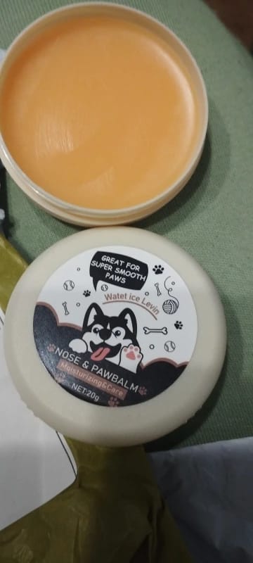 Customer photo review of Nose & Paw Repair Balm