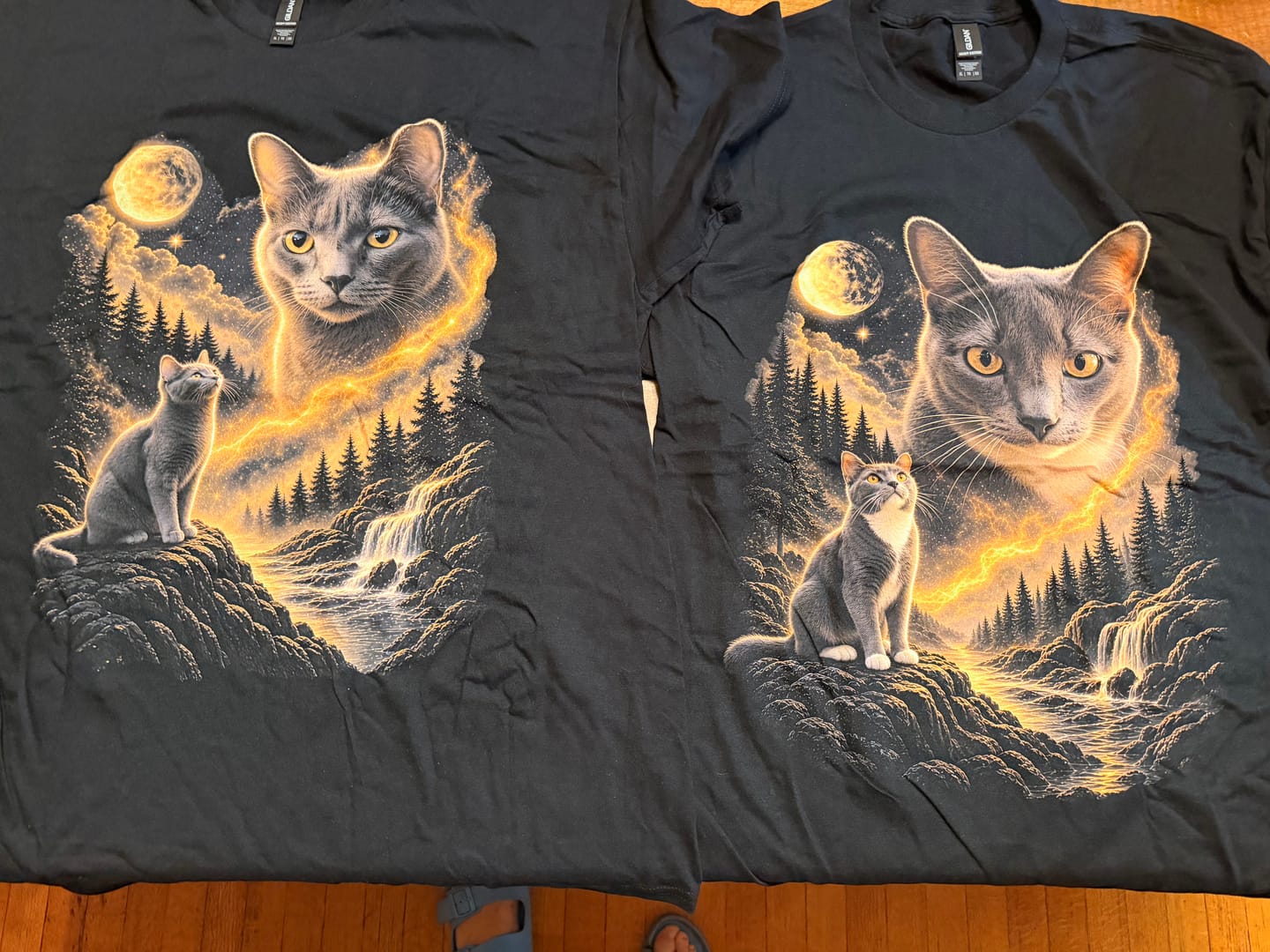 Customer photo review of Pet Art | Custom T-shirt