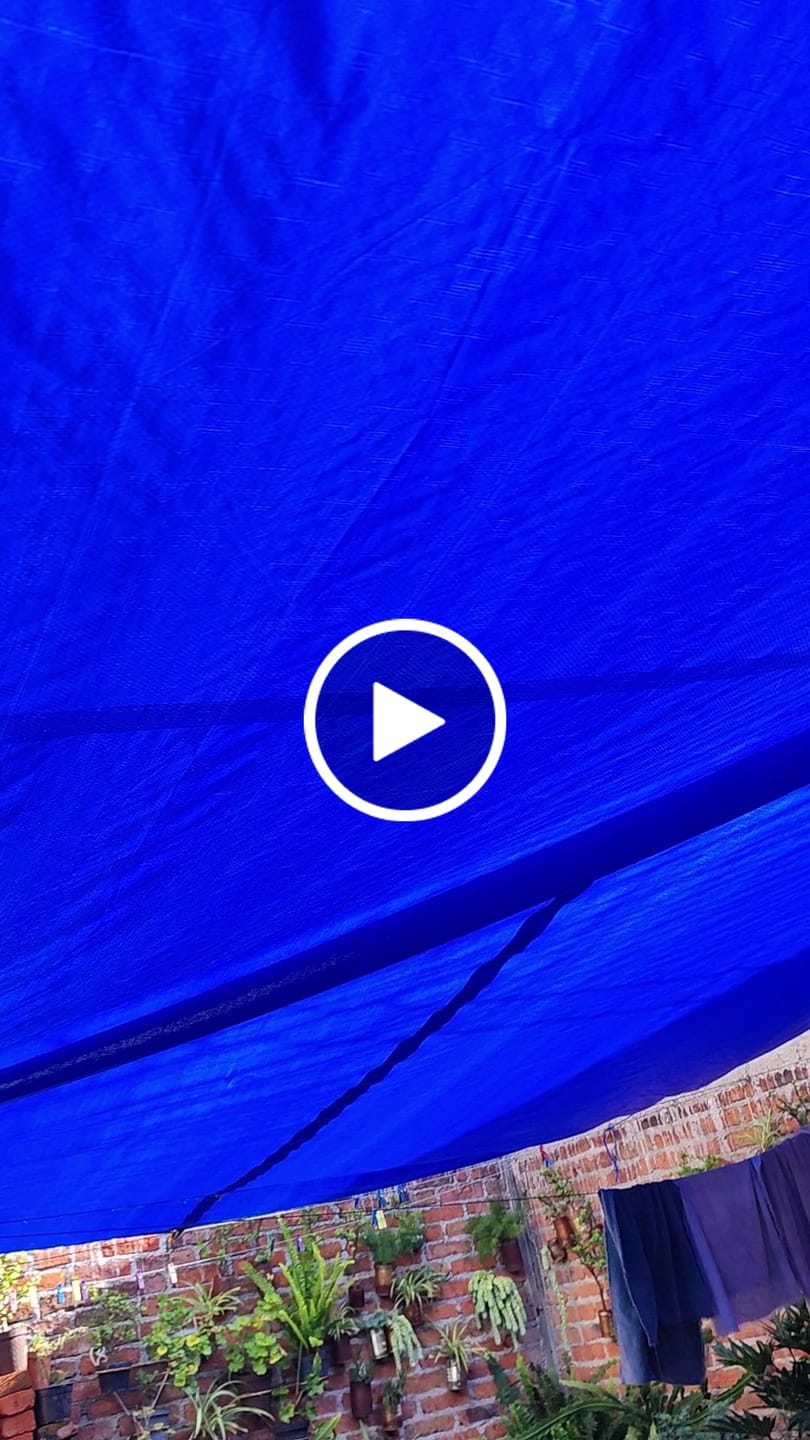 Customer video review of Lona Azul 4 X 5Mts Lu-4050 Ultracraft