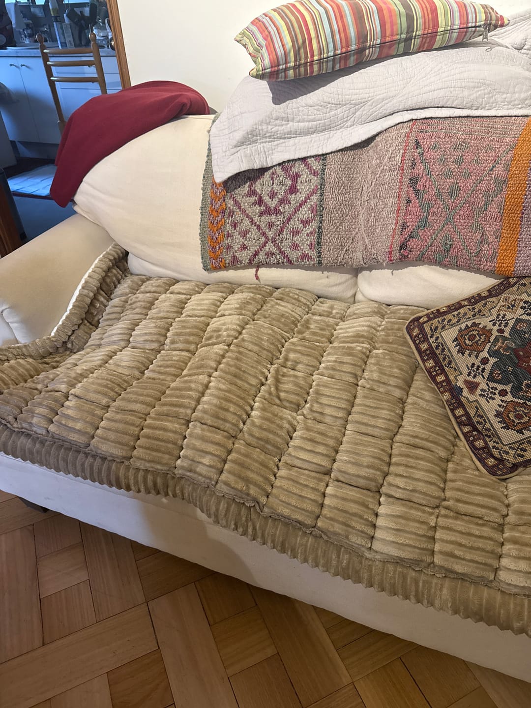 Customer photo review of Majestuoso · Protector Premium para Sofá.