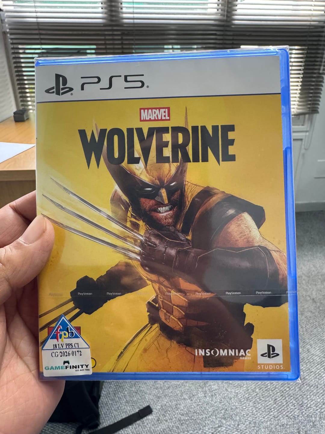 Customer photo review of Marvel’s Wolverine (PS5)
