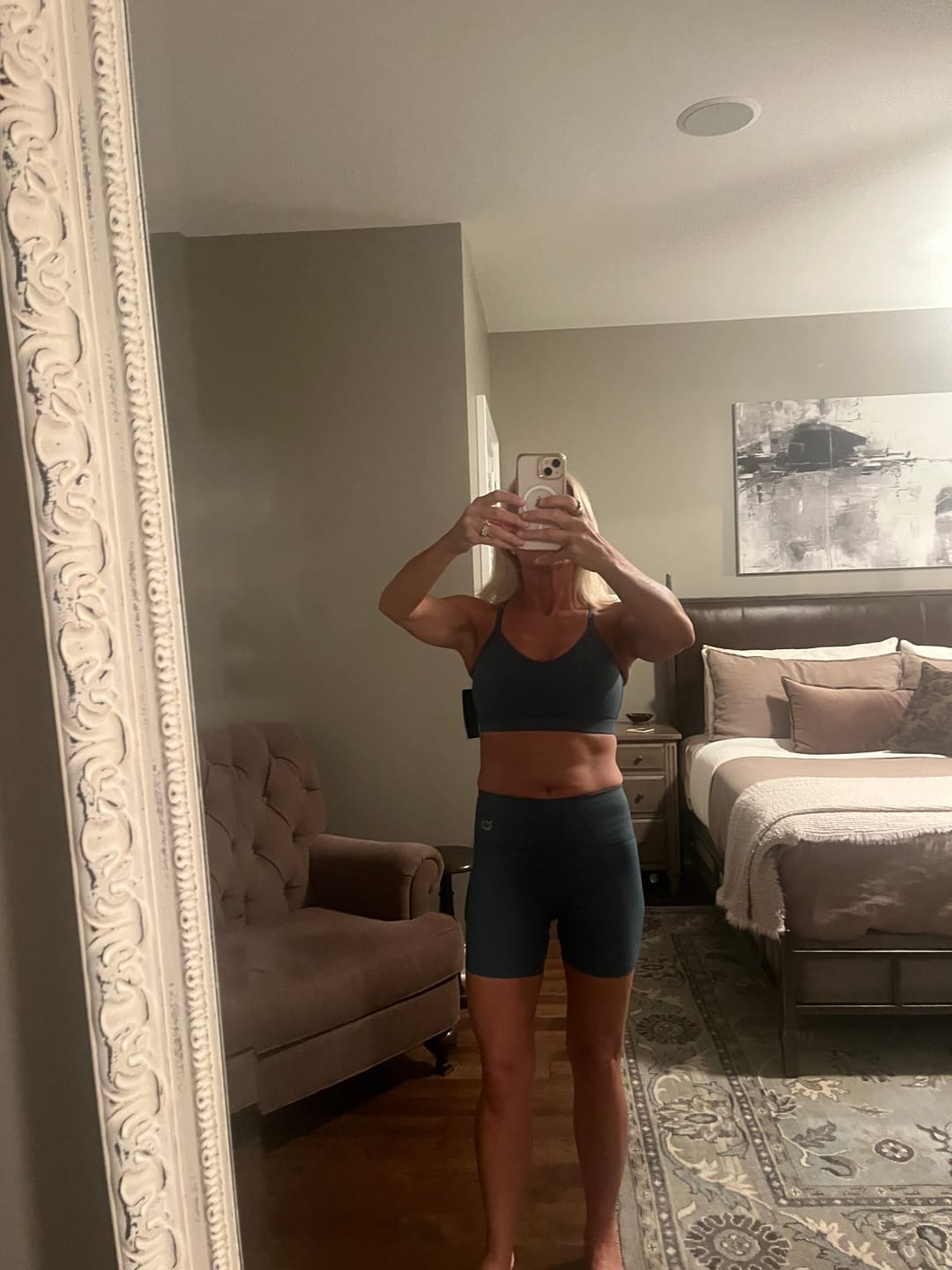 Customer photo review of Vivid Strappy Sports Bra
