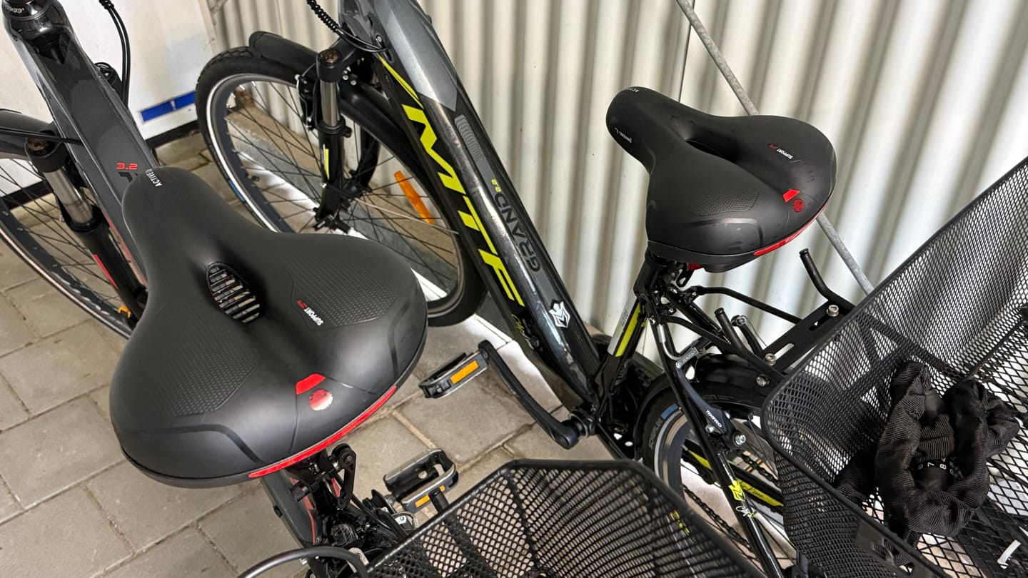 Customer photo review of Sella Fahrradsattel