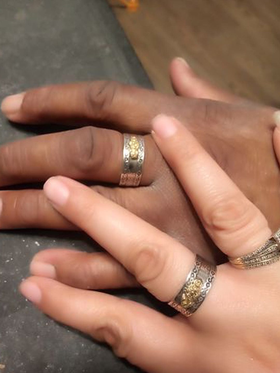 Customer photo review of The Gold Pixiu Mantra Ring