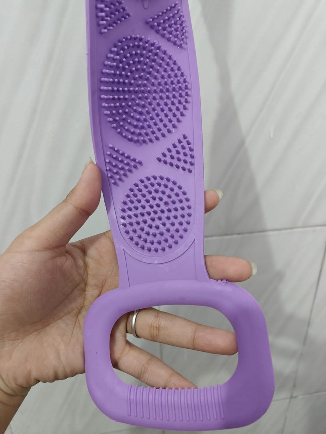 Customer photo review of SilkBrush | Silikon Körperbürste