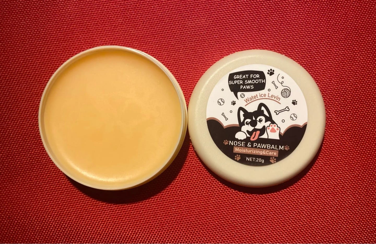 Customer photo review of Nose & Paw Repair Balm