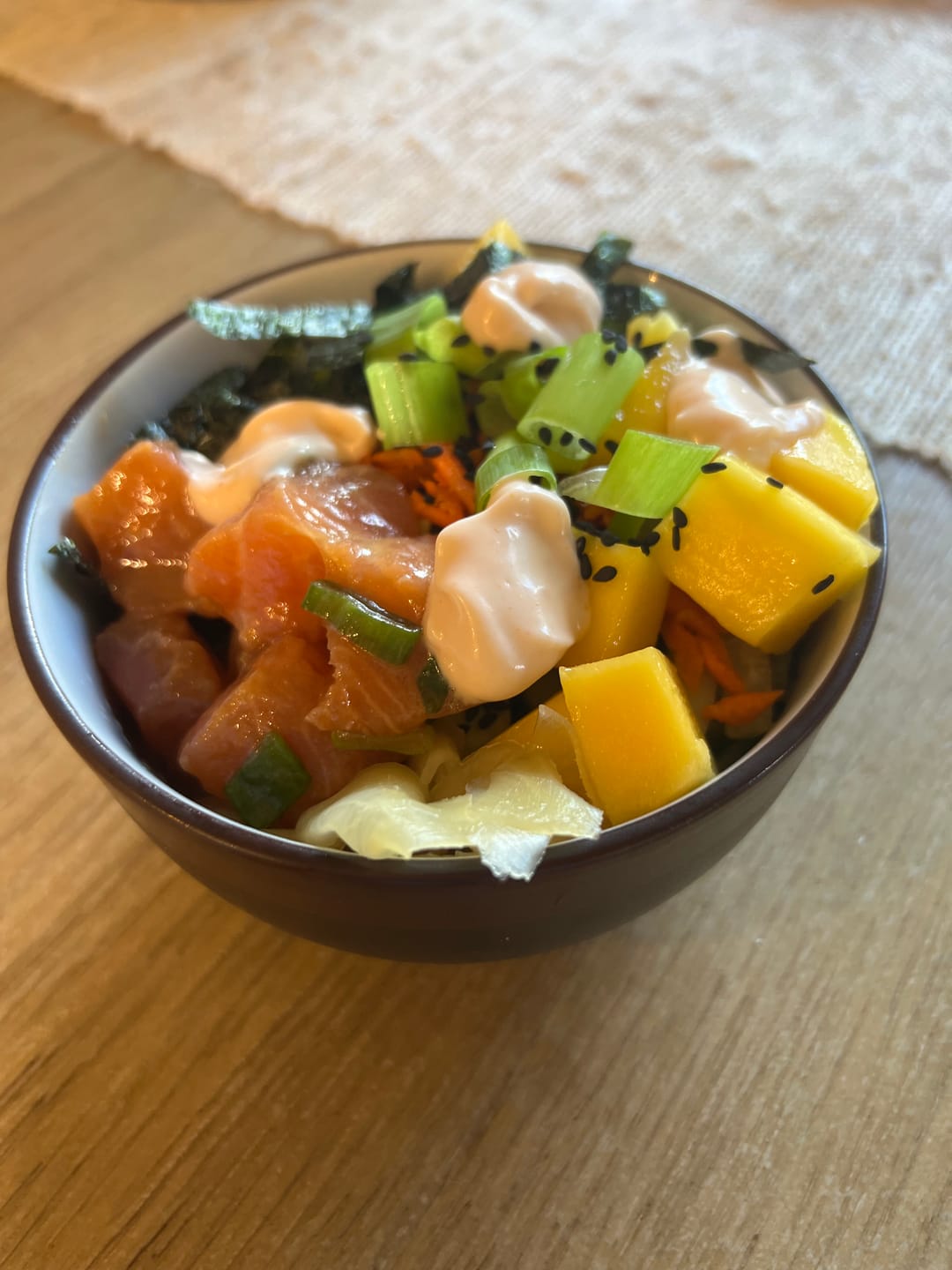 Customer photo review of Salmon Loin, Skinless Sashimi Ready (Bulk Case)