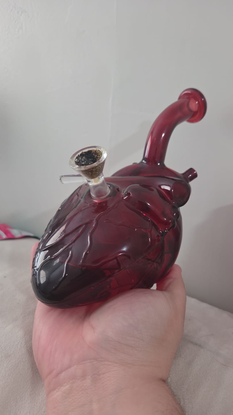 Customer photo review of ANATOMICAL HEART BONG