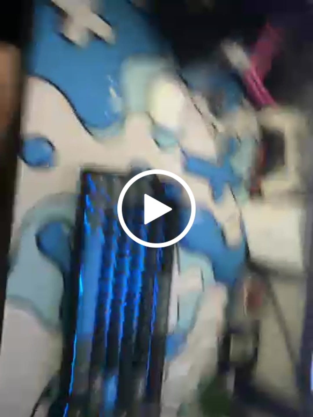 Customer video review of Blue Splash Mousepad