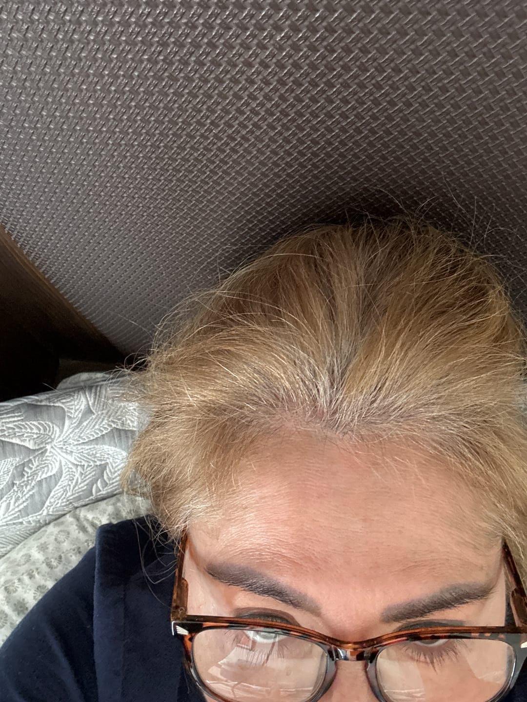 Customer photo review of Instant Dye Shampoo