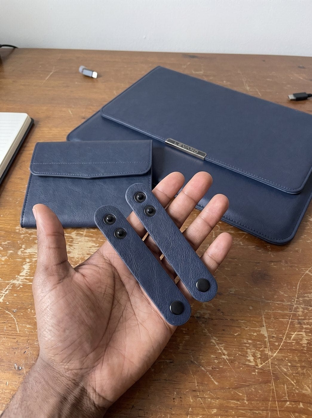Customer photo review of Levano GoDesk 4-in-1 Workstation Set