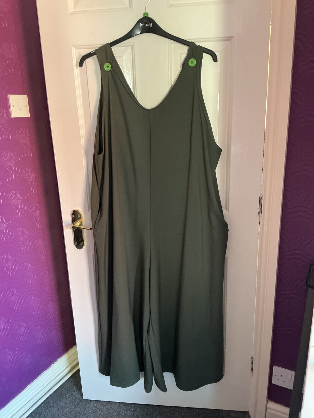 Customer photo review of Soft Wool Touch Stretch Suiting Fabric