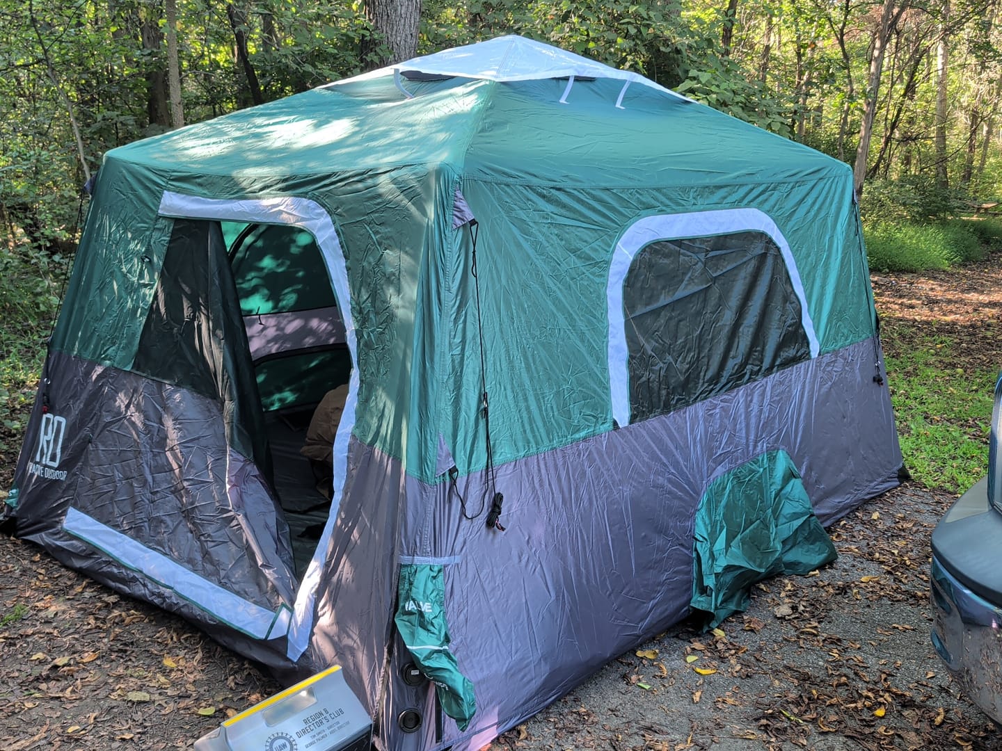 Customer photo review of 2-Step Cabin Tent