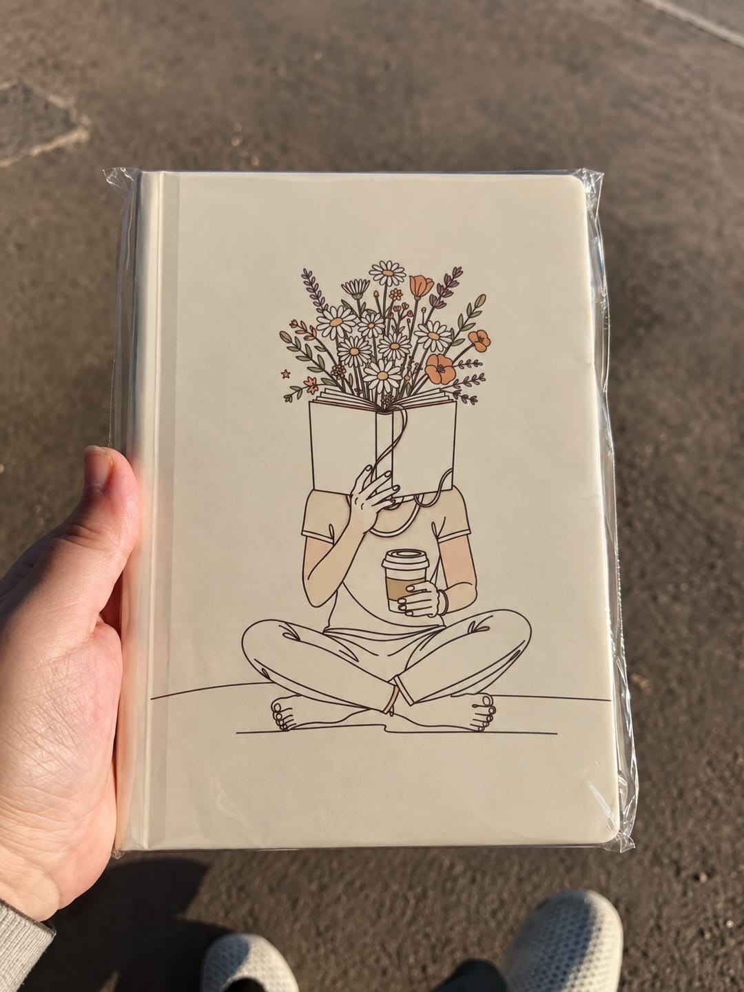 Customer photo review of Unfiltered Notes Hardcover Journal